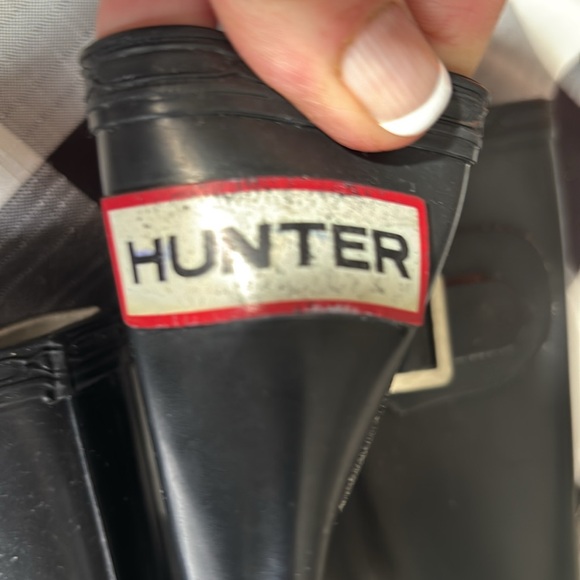 Hunter Rain boots Black Wellies - Picture 7 of 12